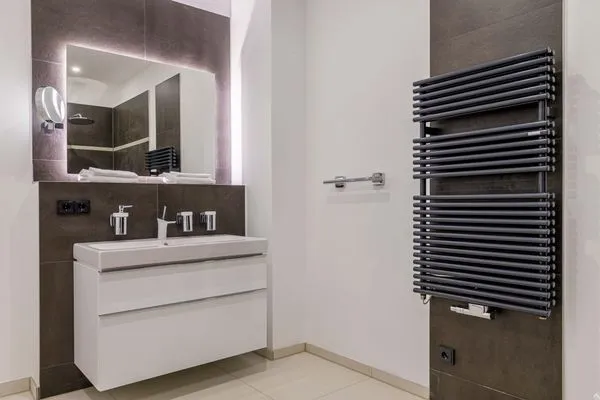 Ferienwohnung Gänseblümchen Ostseebad Wustrow - Badezimmer  Gänseblümchen