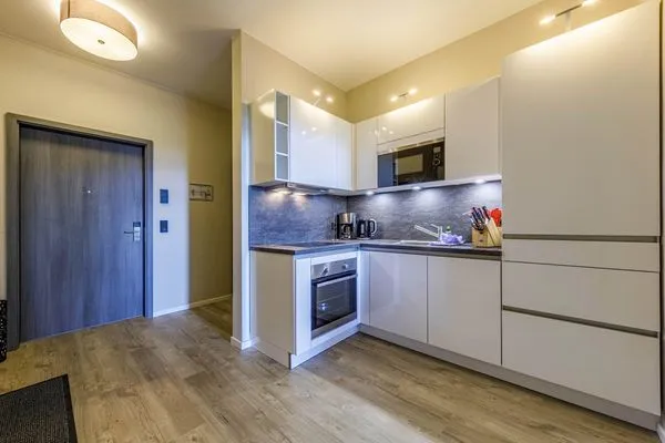 Ferienwohnung Gänseblümchen Ostseebad Wustrow - Küche  Gänseblümchen