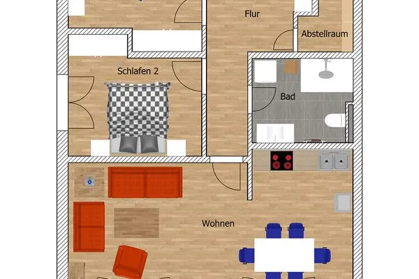  Mühlenpark 1 Mühlenpark Haus 1 Wo 2 "Kranichzug"