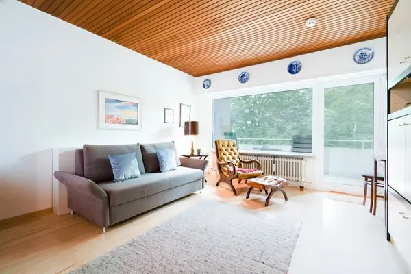 Wohnzimmer  Sonnige Ferienwohnung im Kapitäns-Stil