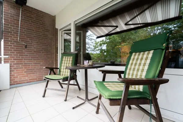 Balkon  Sonnige Ferienwohnung im Kapitäns-Stil