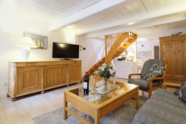 Wohnzimmer  Ferienwohnung Kapitänswohnung