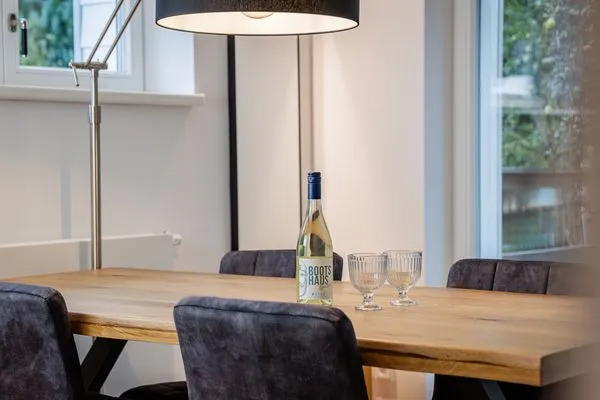 Dekoratives Detail Haffperle Strandgold - moderne Ferienwohnung in Strandnähe