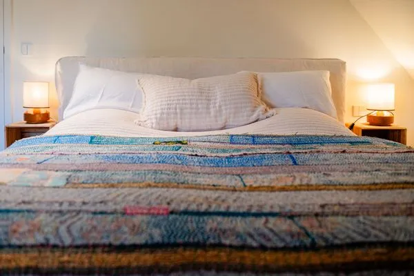 Schlafzimmer  Gegen den Wind