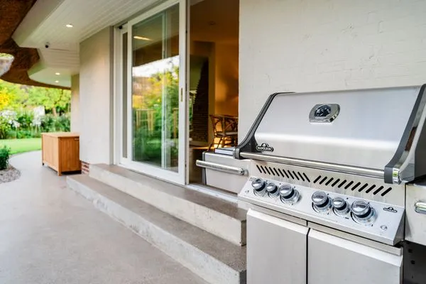 Grill  Gegen den Wind