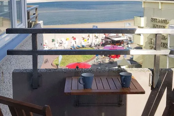 Balkon Ferienhaus Seeblick Ferienwohnung Seeblick