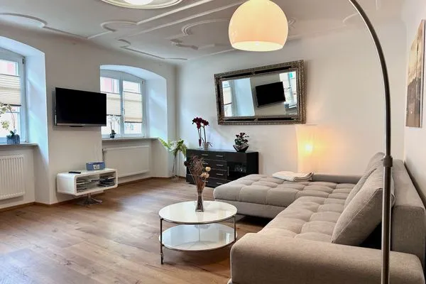  Ferienwohnung Insel-Ambiente Lindau Insel - Wohnbereich