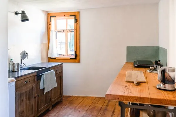 Küche, mit guter Ausstattung  Ferienwohnung Landhaus Fröbel