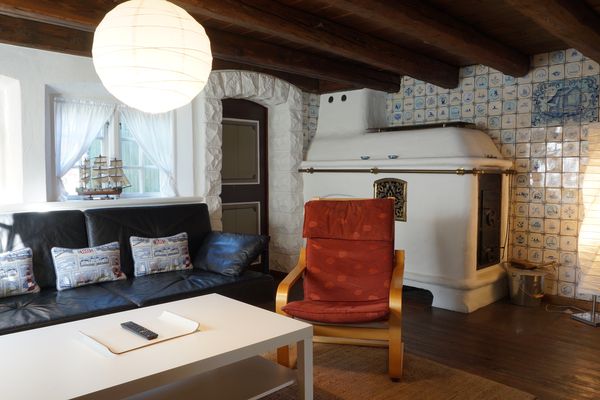  Doktors Hus Halbinsel Eiderstedter - Wohnbereich