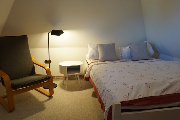  Doktors Hus Halbinsel Eiderstedter - Schlafbereich