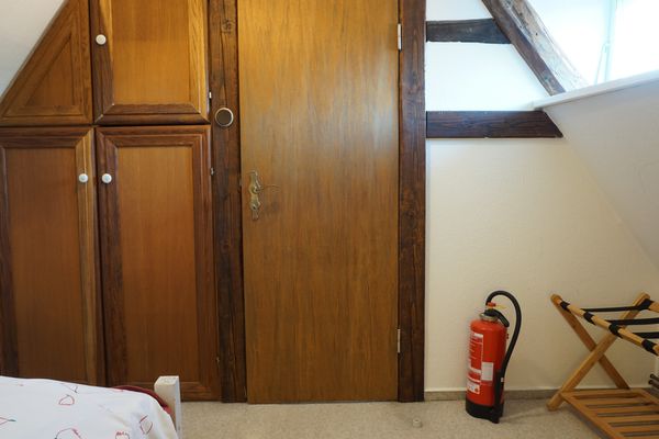  Doktors Hus Halbinsel Eiderstedter - Schlafbereich