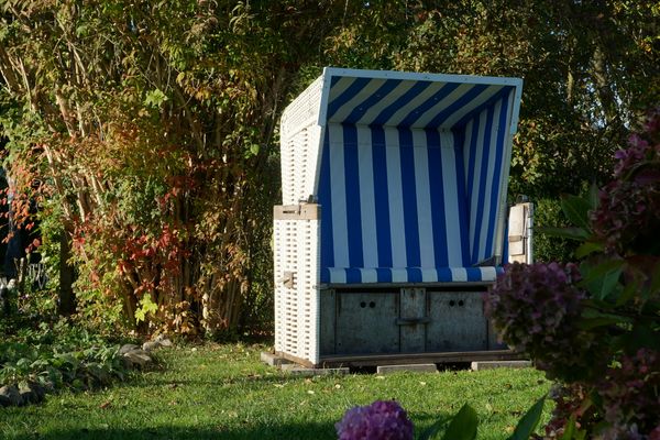  Doktors Hus Halbinsel Eiderstedter - Strandkorb
