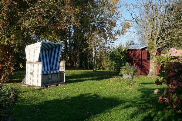  Doktors Hus Halbinsel Eiderstedter - Gartenblick
