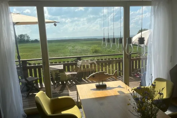 Wohnzimmer  Ferienwohnung Fischerblick