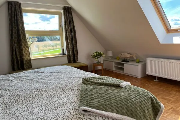 Schlafzimmer  Ferienwohnung Fischerblick