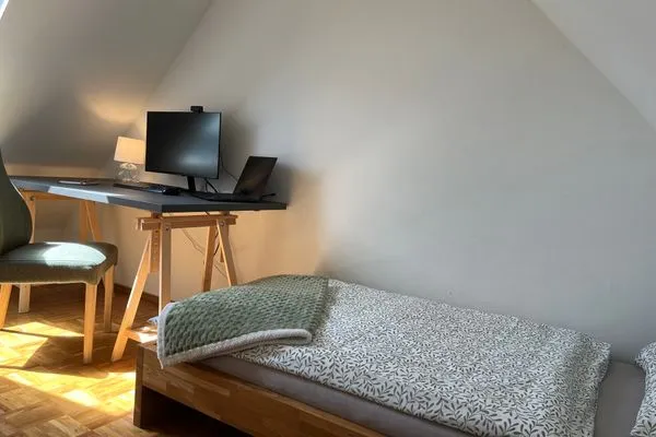 Schlafzimmer  Ferienwohnung Fischerblick