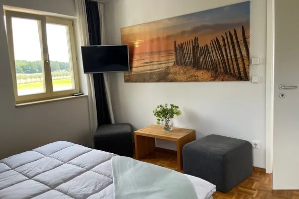 Schlafzimmer  Ferienwohnung Fischerblick