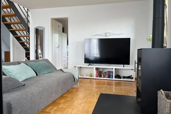 Wohnzimmer  Ferienwohnung Fischerblick