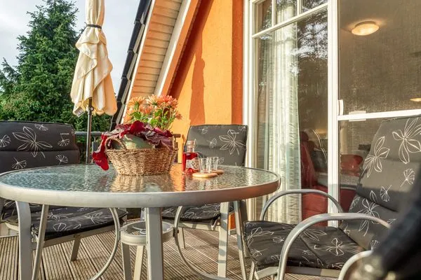 Balkon Mühlenstrasse 23 - Wohnung Boddenstern