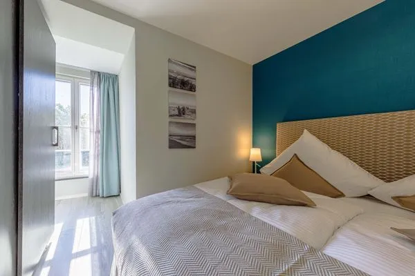 Ferienwohnung Lüttkoje Ostseebad Wustrow ZweiWasser Alte Seefahrtschule Schlafzimmer  Lüttkoje