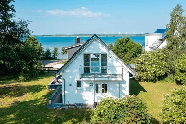 Ferienhaus SchönSicht Drohnenaufnahme vom Haus  SchönSicht