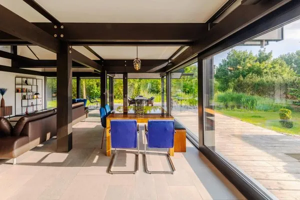 Ferienhaus HUF-Haus in Waren (Waren Müritz) Blick auf den offenen Essbereich  HUF-Haus