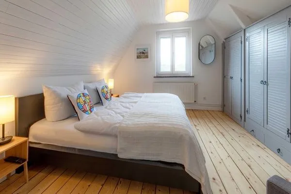 Schlafzimmer  Bunter Fisch am Deich