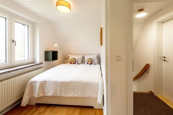 Schlafzimmer  Bunter Fisch am Deich