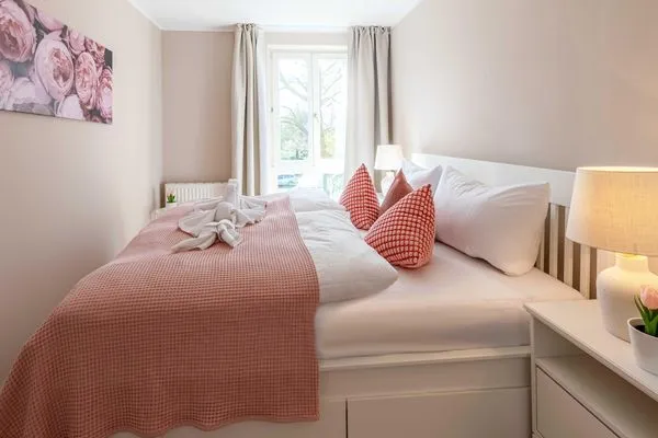 Ferienwohnung Aparthotel Zingst Heymat - Schlafzimmer  Heymat
