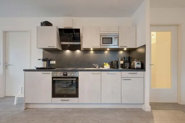 Ferienwohnung Ostseeblick Aparthotel Zingst - Küchenzeile  Ostseeblick