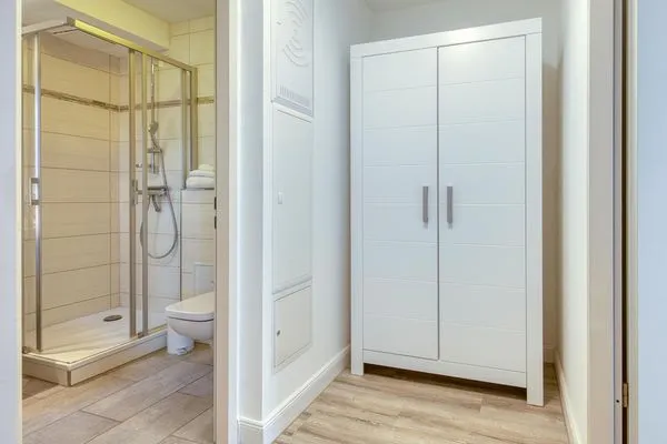 Ferienwohnung Ostseeglück Aparthotel Zingst - Ihr Badezimmer  Ostseeglück