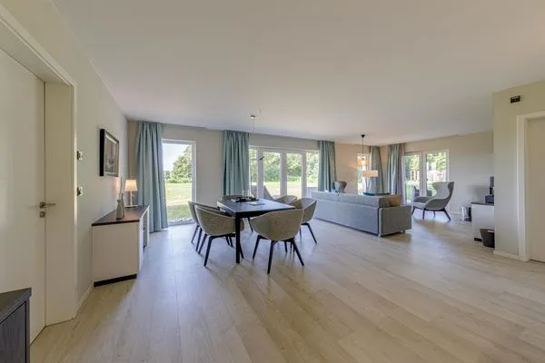 Ferienwohnung Strandflair Ostseebad Wustrow ZweiWasser Alte Seefahrtschule Wohnbereich  Strandflair