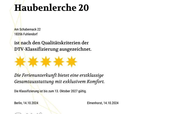   Ferienhaus Haubenlerche 20