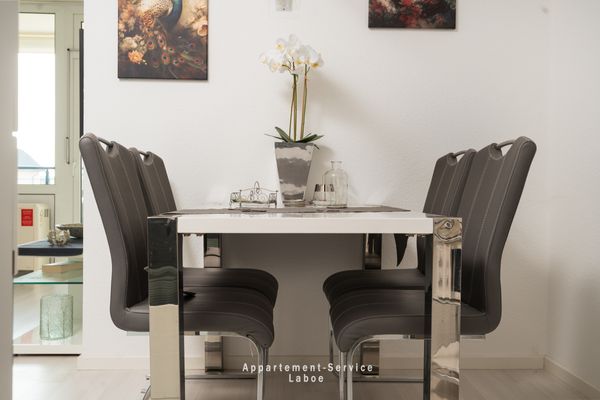 Fewo Peacock Laboe - Wohnzimmer