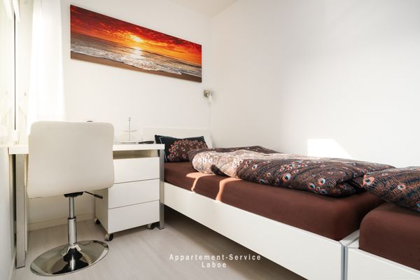  Fewo Peacock Laboe - Schlafzimmer