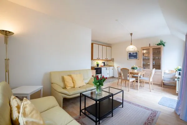 Wohnzimmer  (AMW1) Ferienwohnung Garbers/Thiele