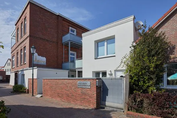 Hauptansicht  Borkumer Hof - Ferienwohnung 7 - Haus Elisa