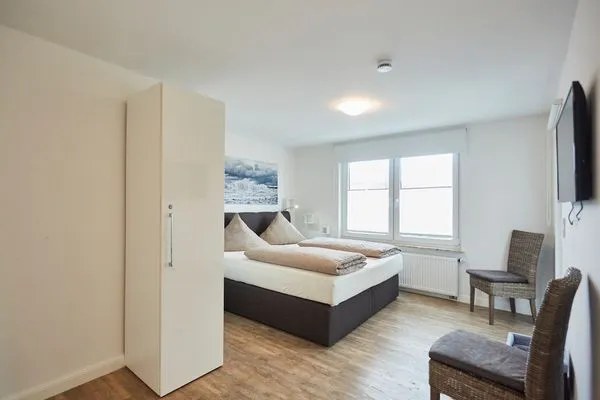 Schlafzimmer  Borkumer Hof - Ferienwohnung 7 - Haus Elisa