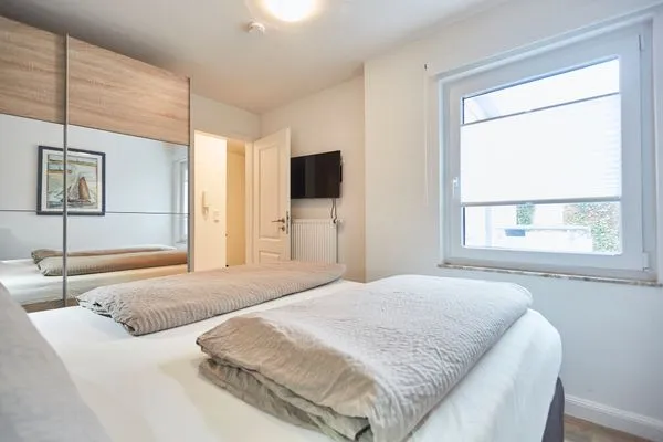 Schlafzimmer  Borkumer Hof - Ferienwohnung 7 - Haus Elisa