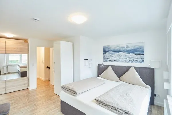 Schlafzimmer  Borkumer Hof - Ferienwohnung 7 - Haus Elisa