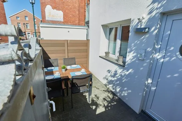 Terrasse  Borkumer Hof - Ferienwohnung 7 - Haus Elisa