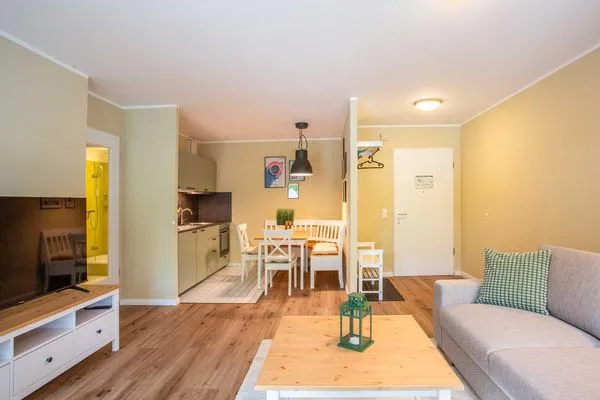 Ferienwohnung Meereswoge Zingst Aparthotel Zingst - Wohnraum  Meereswoge Zingst
