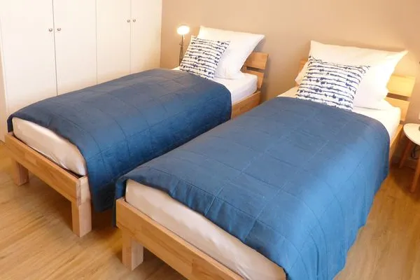 2. Schlafzimmer in der Ferienwohnung Weiße Düne 7 in Wittdün auf Amrum Haus *Weiße Düne* Ferienwohnung *Weiße Düne 7*