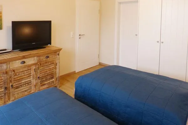 2. Schlafzimmer in der Ferienwohnung Weiße Düne 7 in Wittdün auf Amrum Haus *Weiße Düne* Ferienwohnung *Weiße Düne 7*