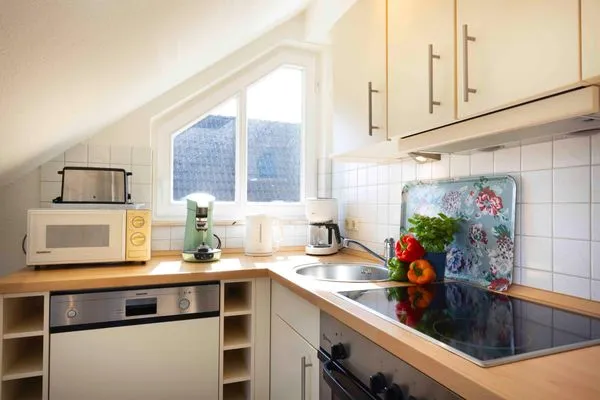 Küche / Küchenzeile  (ARW3b) Ferienwohnung Walden F***