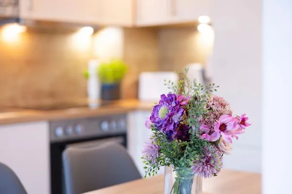 Küche / Küchenzeile  (DKK1c)  Ferienwohnung Mole-1