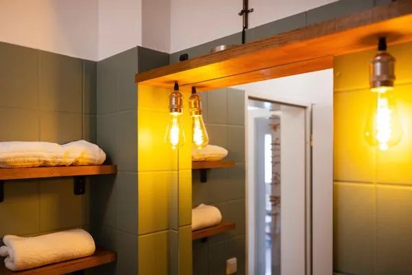 Badezimmer  (DKK1c)  Ferienwohnung Mole-1