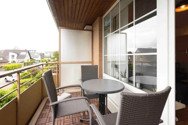 Balkon  (DKK11B) Ferienwohnung Seegras F***