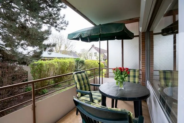 Balkon  (DKK1e) Ferienwohnung Seepferdchen