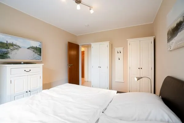 Schlafzimmer  (DKK1e) Ferienwohnung Seepferdchen